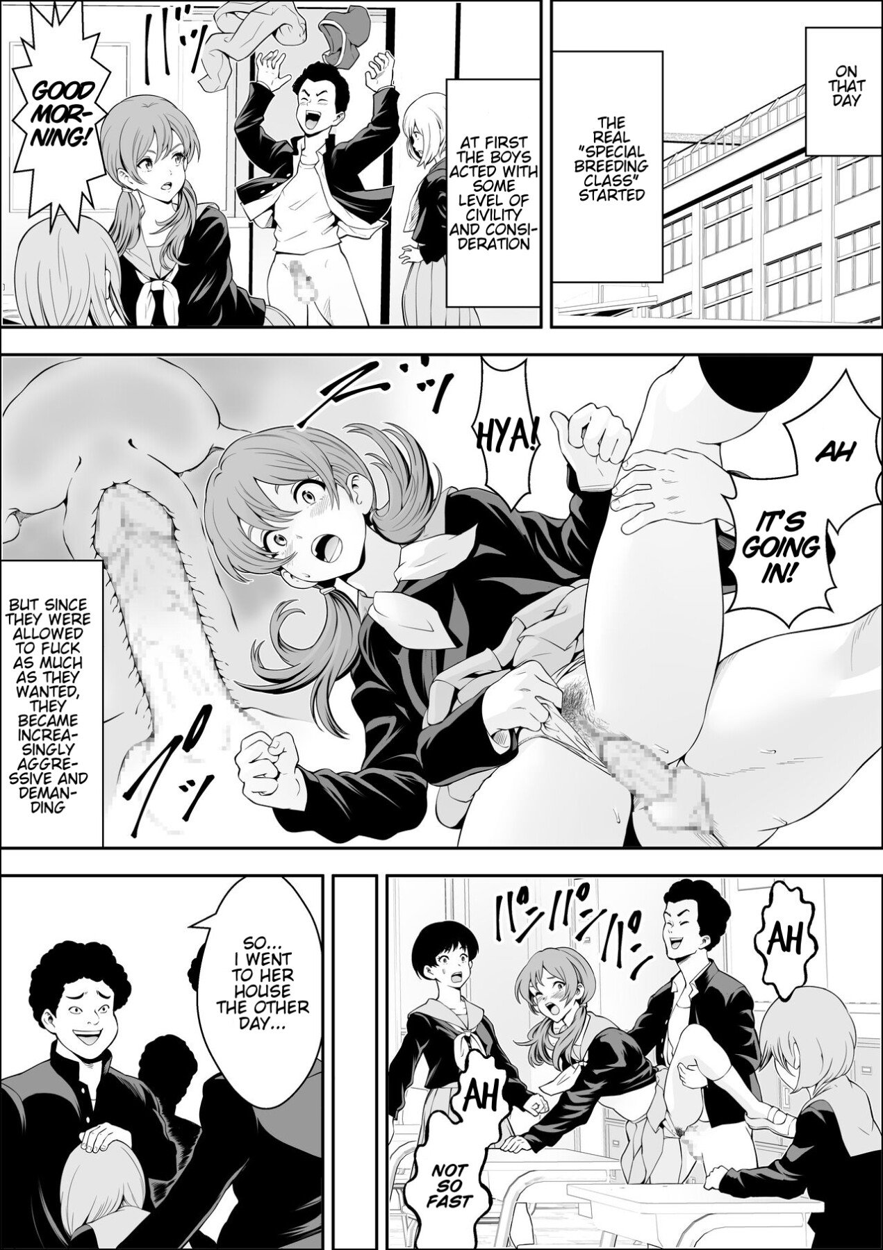 Hentai Manga Comic-Special Pregnancy Class-Read-19